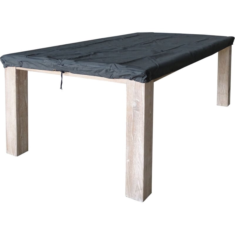 Housse de table 200x100cm avec cordon de serrage et coutures scellées