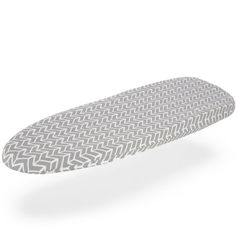 Housse de table à repasser en coton gris 77 x 31 cm