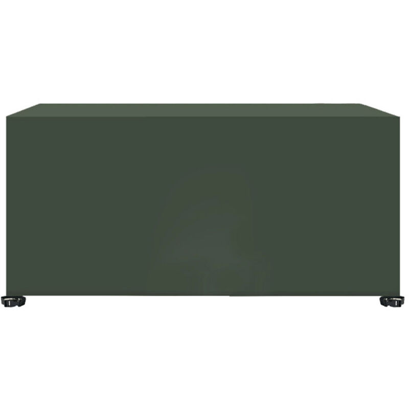 Tuserxln - Housse de Table carrée robuste, toile résistante, imperméable, pour Table à manger et chaises d'extérieur, housse de meubles à usage