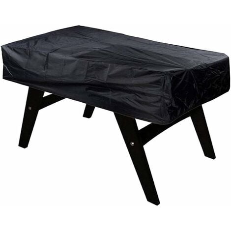 Housse de table de baby-foot, extérieur étanche à la poussière rectangulaire chaise de café de patio Billard Soccer Cover 420D Oxford tissu