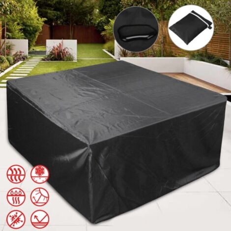 Housse de table de jardin imperméable pour meubles