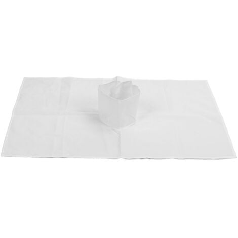 Housse de table de massage en coton doux et lavable, blanc, avec trou pour soins esthétiques en salon et spa