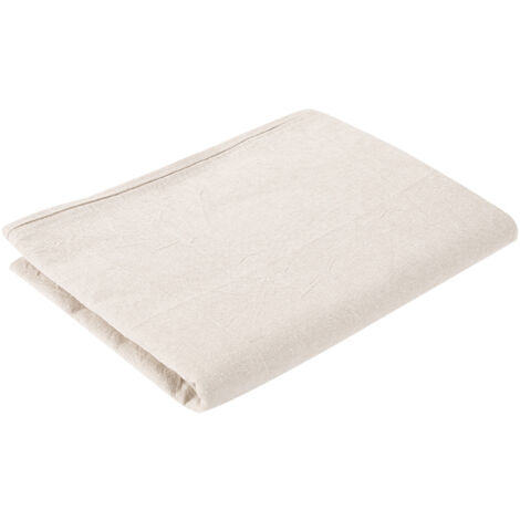 Housse de table de massage en coton doux pour salon de beauté SPA, trou pour visage, couleur kaki