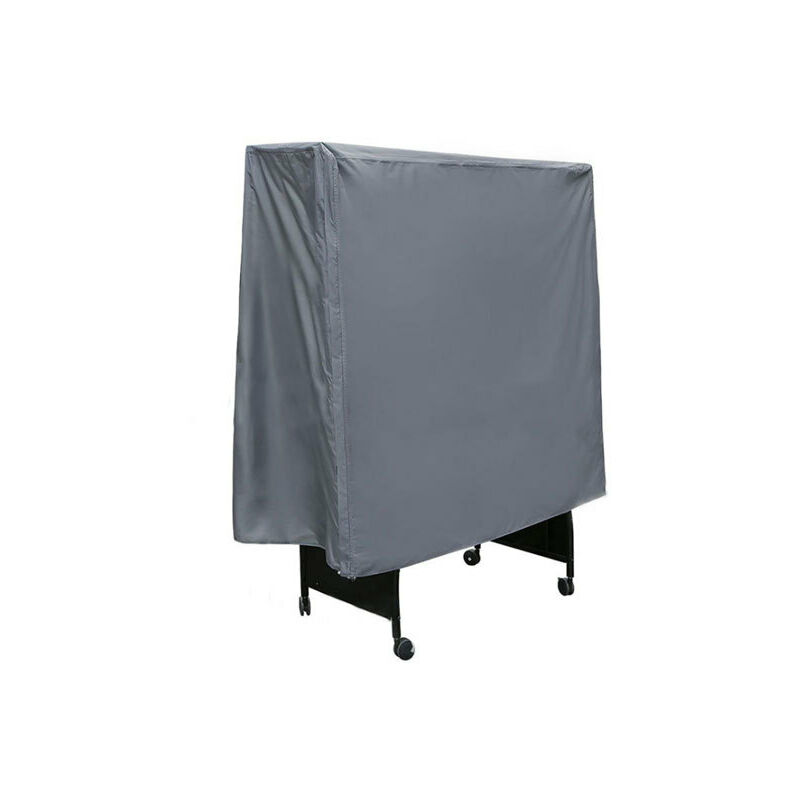 Housse de table de ping-pong extérieure - revêtement pvc / coutures collées / ouvertures de ventilation - Bâche imperméable pour tennis de table,