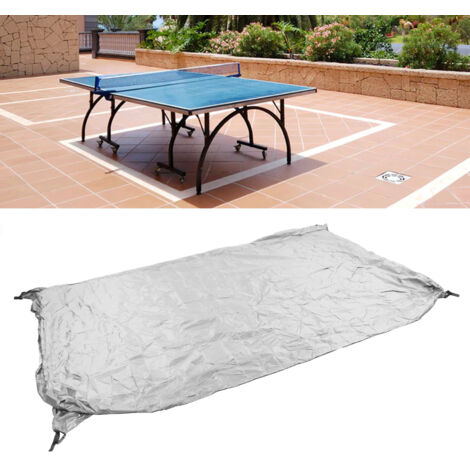 【Housse de Table de Ping-Pong】 + 【Silver Coating】 + 【190T Polyester Taffeta】 + 【Imperméable & Antivol】