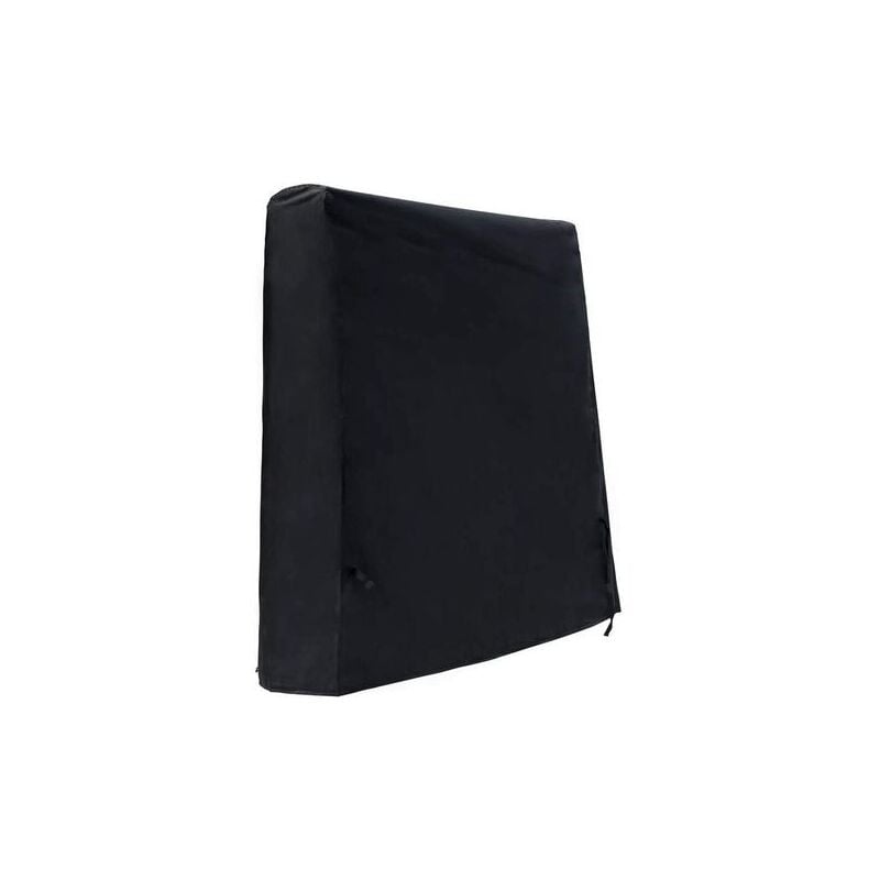 Housse de Table de Tennis de Table Imperméable Housse de Table de Ping Pong de Jardin Tissu Oxford 210D Noir (165 x 70 x 185 cm) Fei Yu