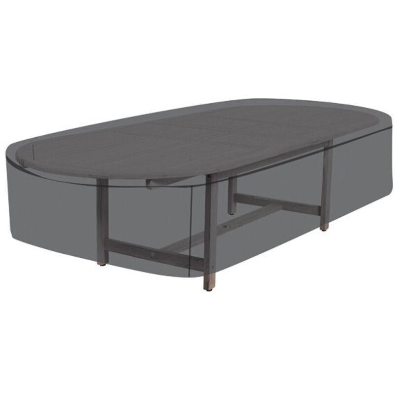 Housse De Table Ovale En Pvc - 230x130x70