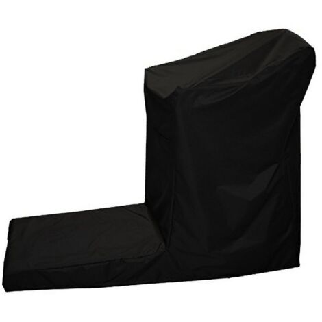 Housse de tapis roulant non pliable, housse de protection pour machine de course à pied avec cordon de serrage pour intérieur et extérieur (noir, 88 "x 37" x 61")