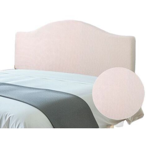 Housse de Tête de Lit Extensible Housse de Protection de Tête de Lit Couvre tête de lit Beige 1.5m