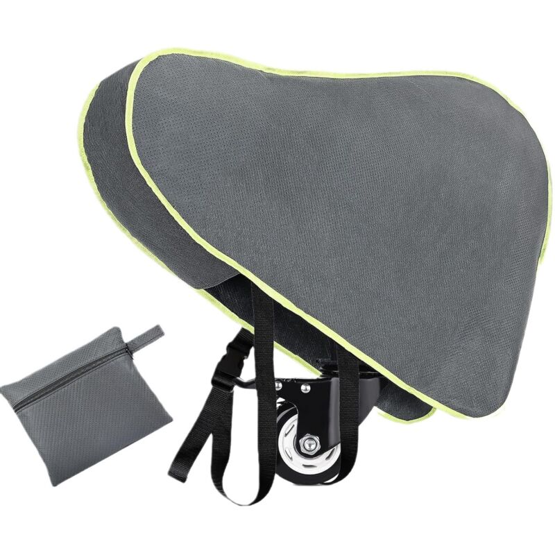 Housse de Timon Remorques, Universelle Housse de Protection pour Caravanes Imperméable avec Bandes Réfléchissantes Couverture de remorquage Attelage