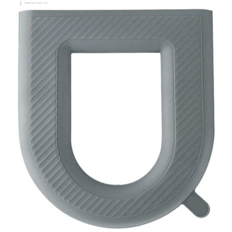 Housse de toilette imperméable 4 saisons, coussin doux en EVA, protège-siège universel antidérapant pour salle de bain, entretien facile.