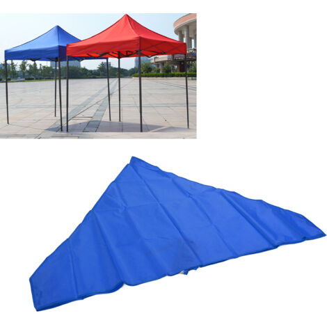 [Housse de Toit] [Modèle 420D] [Housse Imperméable Anti-UV avec Coinets] Housse de remplacement pliable en Oxford 420D de couleur bleue dimensions 1.9x1.9m pour camping et activités outdoor