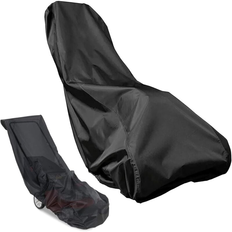 Housse de Tondeuse à Gazon, Housse de Tondeuse Oxford 210D Résistante à l'eau Résistante à l'eau pour l'extérieur/l'intérieur avec Cordon de Serrage