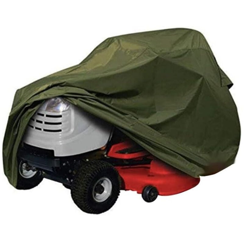 Housse de Tondeuse, Housse de Protection Imperméable pour Tondeuse à Gazon Protection uv Housse de 210D Tracteur de Pelouse en Tissu Oxford ,pour