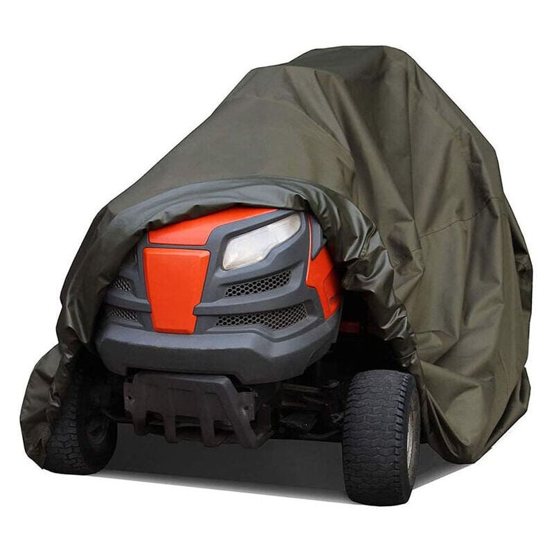 Housse de Tondeuse autoportée Housse de Protection Durable et imperméable pour Votre Couverture de Tondeuse à Gazon familiale pour Tracteur