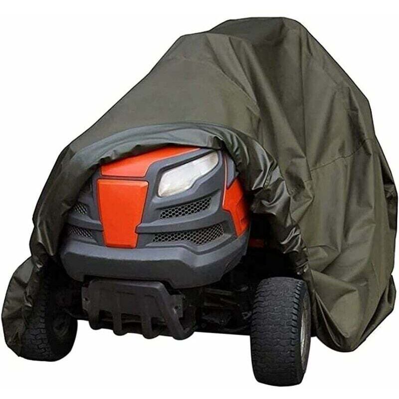 Housse de Tondeuse autoportée, imperméable, Robuste, Durable, résistante aux uv et à l'eau pour Tracteur de Jardin autoporté à l'intérieur et à
