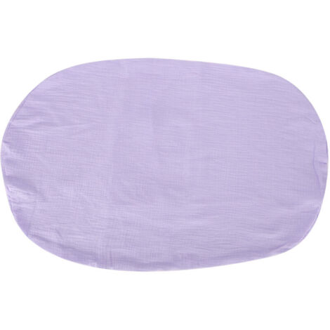 Housse de transat bébé respirante, lavable et portable pour nouveau-né - Violet clair