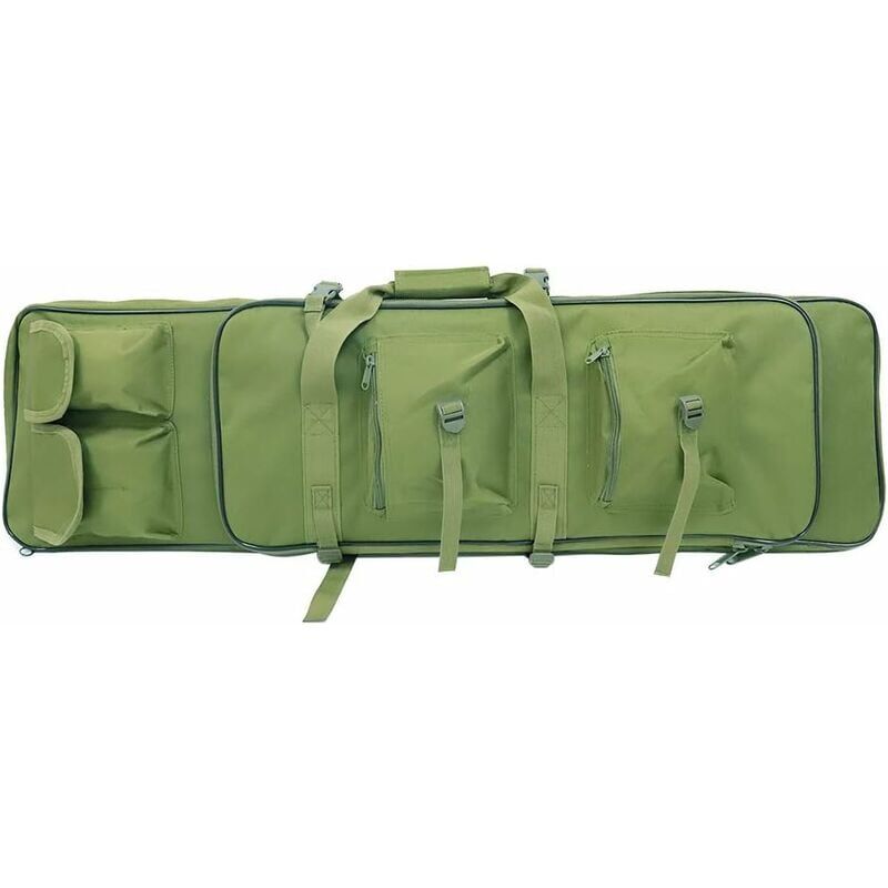 Shmshng - Housse de Transport pour Fusil à Air/Fusil de Chasse Rembourée Sac Tactical Double Rifle Mallettes pour Arme Longue Protection de Réplique