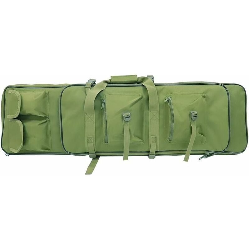 Shmshng - Housse de Transport pour Fusil à Air/Fusil de Chasse Rembourée Sac Tactical Double Rifle Mallettes pour Arme Longue Protection de Réplique