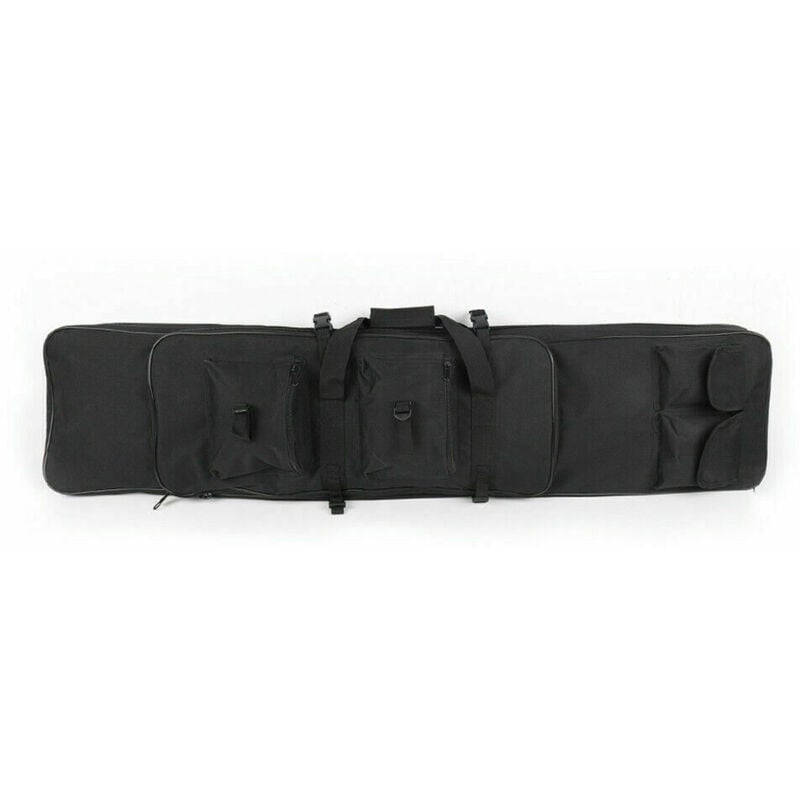 Unho - Housse de Transport pour Fusil - Sac Tactical 118 cm pour Arme Longue Protection de Réplque Airsoft - Noir