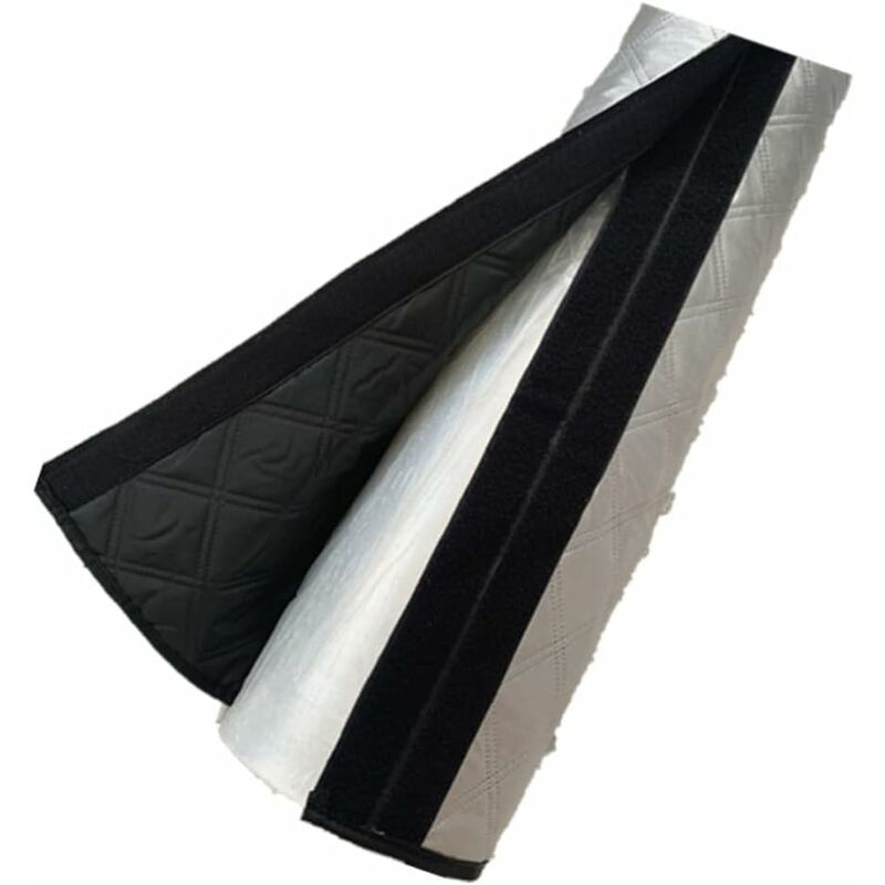 Housse de Tuyau de climatisation, enveloppe de Conduit Flexible en Aluminium, enveloppe de Tuyau d'aération isolée Universelle pour tuyaux