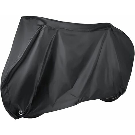 Housse de vélo, 200 x 110 x 70 cm, Garage à vélos avec Trous de Verrouillage, Normes Oxford de Haute qualité, Protection étanche Contre la poussière, la Pluie, la Neige UV