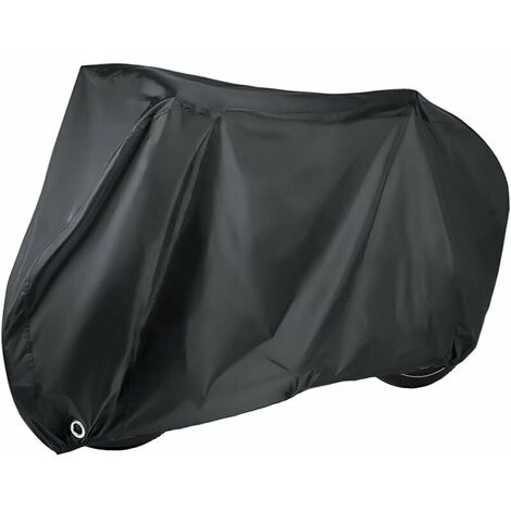 Housse de vélo, 200 x 110 x 70 cm, Garage à vélos avec Trous de Verrouillage, Normes Oxford de Haute qualité, Protection étanche Contre la poussière, la Pluie, la Neige UV