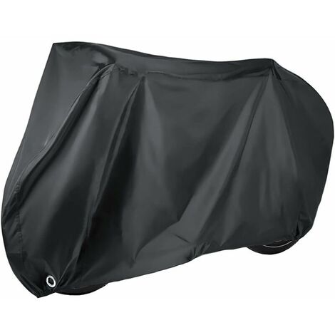 Housse de vélo, 200 x 110 x 70 cm, Garage à vélos avec Trous de Verrouillage, Normes Oxford de Haute qualité, Protection étanche Contre la poussière, la Pluie, la Neige UV Cisea