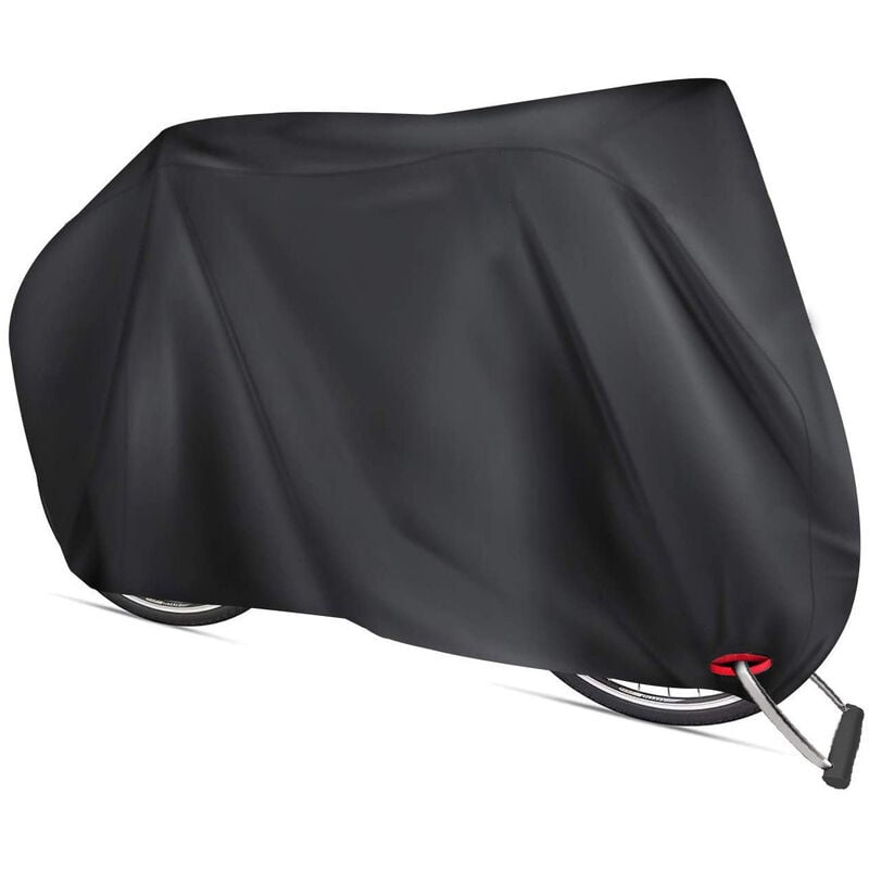 Housse de vélo, 230 x 95 x 125 cm, Garage à vélos avec Trous de Verrouillage, Normes Oxford de Haute qualité, Protection étanche Contre la poussière,