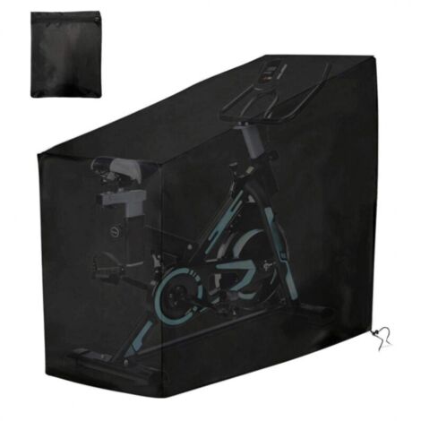 Housse de vélo d'exercice, housse imperméable, housse de vélo, housse de protection anti-poussière pour vélo d'extérieur, housse de protection UV
