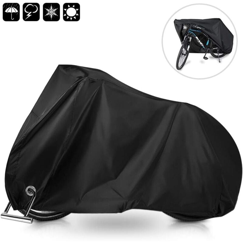 Housse de Vélo, Housse de Protection pour Vélo Imperméable Housse pour Vélo étanche Anti poussière Protection UV Housse de Pluie de Vélo pour VTT et