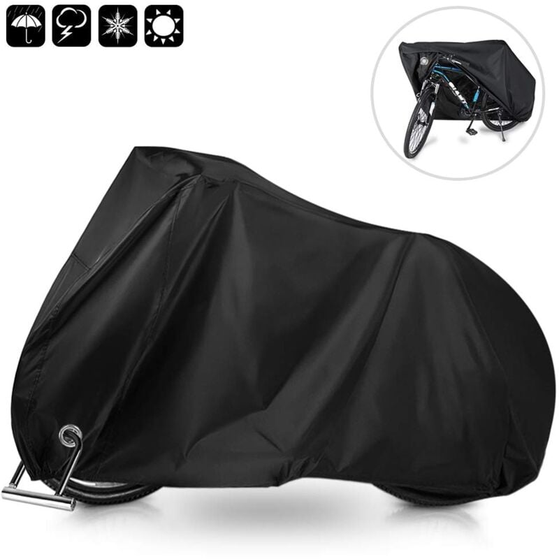Housse de Vélo, Housse de Protection pour Vélo Imperméable Housse pour Vélo étanche Anti poussière Protection uv Housse de Pluie de Vélo pour vtt et