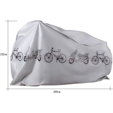 Housse de vélo, housse de rangement extérieur pour vélo, housse imperméable et anti-poussière-AquaForge