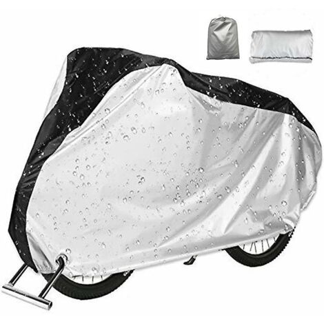 Housse de vélo imperméable avec système antivol et sac de rangement inclus - Protection optimale pour VTT et vélos de route