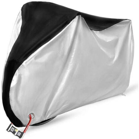 Housse de vélo imperméable, en tissu Oxford 210T, résistante à l'eau, taille XL