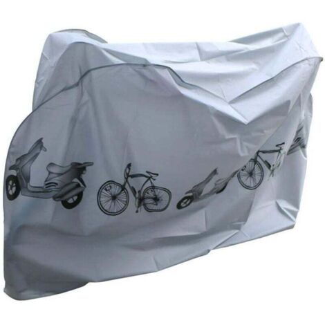Housse de vélo imperméable et résistante à la pluie, à la poussière et au soleil - 200 x 100 cm