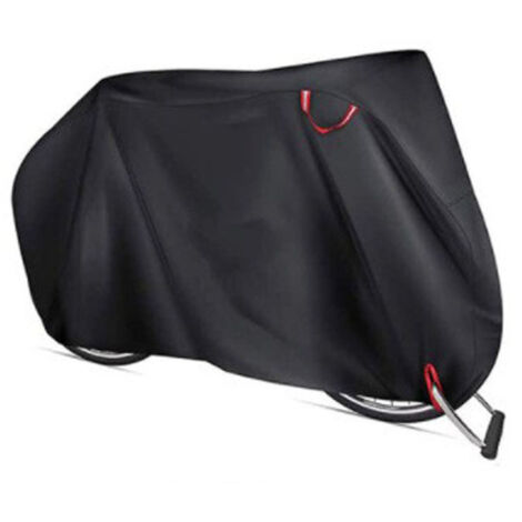 Housse de vélo imperméable pour 1 ou 2 vélos, fabriquée en tissu DXGHC 210D neuf.-AquaForge