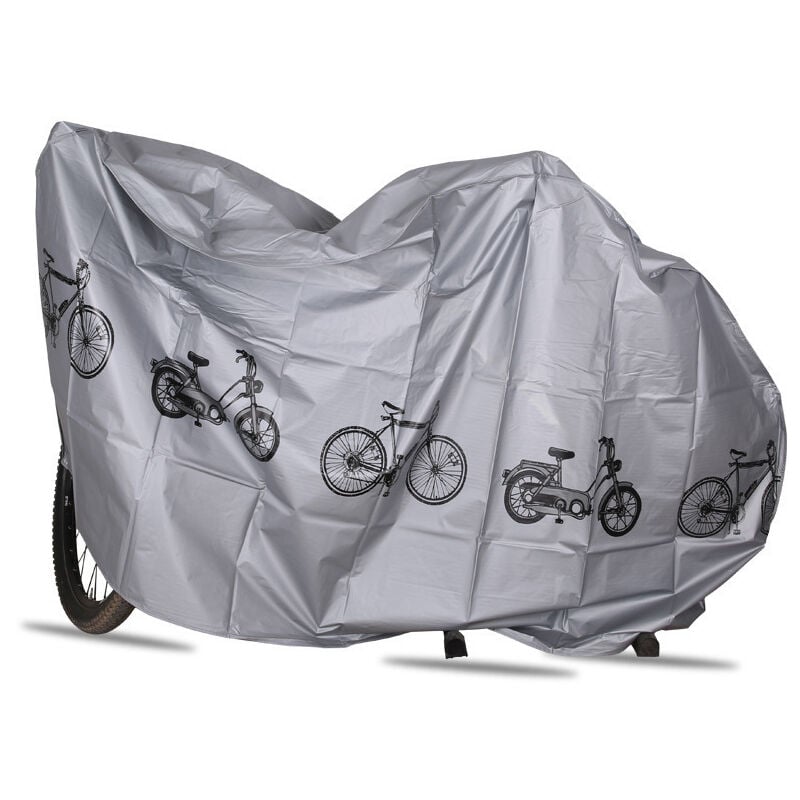 Housse de vélo universelle, housse de vélo étanche pour l'extérieur, stockage hiver froid, pluie, neige, vent, bâche