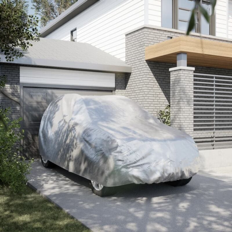 Housse de voiture SUV avec sangles à boucle complète L PEVA vidaXL