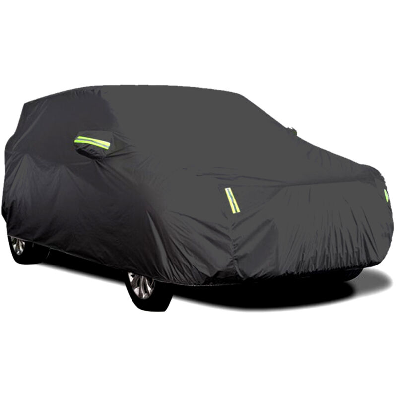 Lifcausal - Housse de voiture berline imperméable toutes saisons housse de voiture extérieure protection uv coupe-vent housse de voiture complète