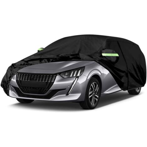 Housse de voiture imperméable, résistante à la poussière, aux UV et à la neige, adaptée aux Fiat 500, 500C, 500E et Abarth 500 (2007-2022), offrant une protection complète à votre véhicule.