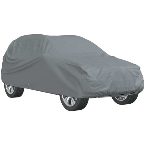 Housse de voiture SUV complète gris M tissu non tissé CFW720860