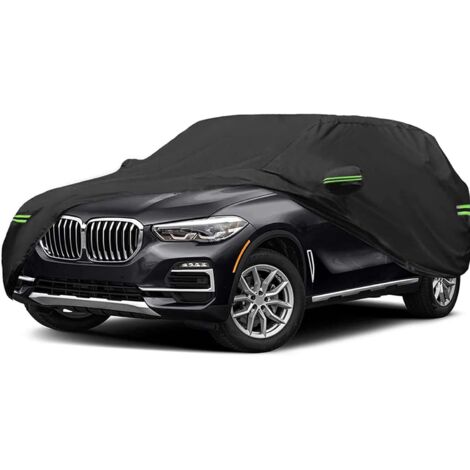 Housse de Voiture SUV Taille XL Bâche de Auto en 210D Oxford Noir 530x200x150CM Anti-Poussière Anti-UV Etanche