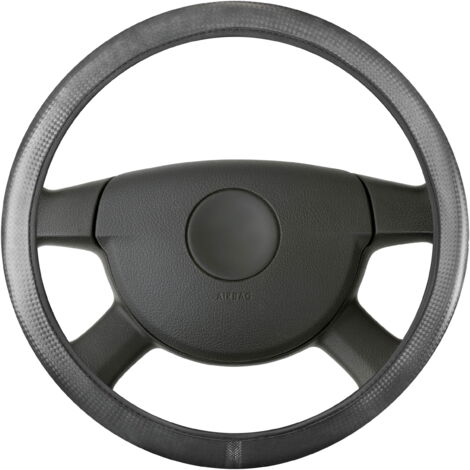 Housse de volant Top Grip Carbon - 38 cm noir
