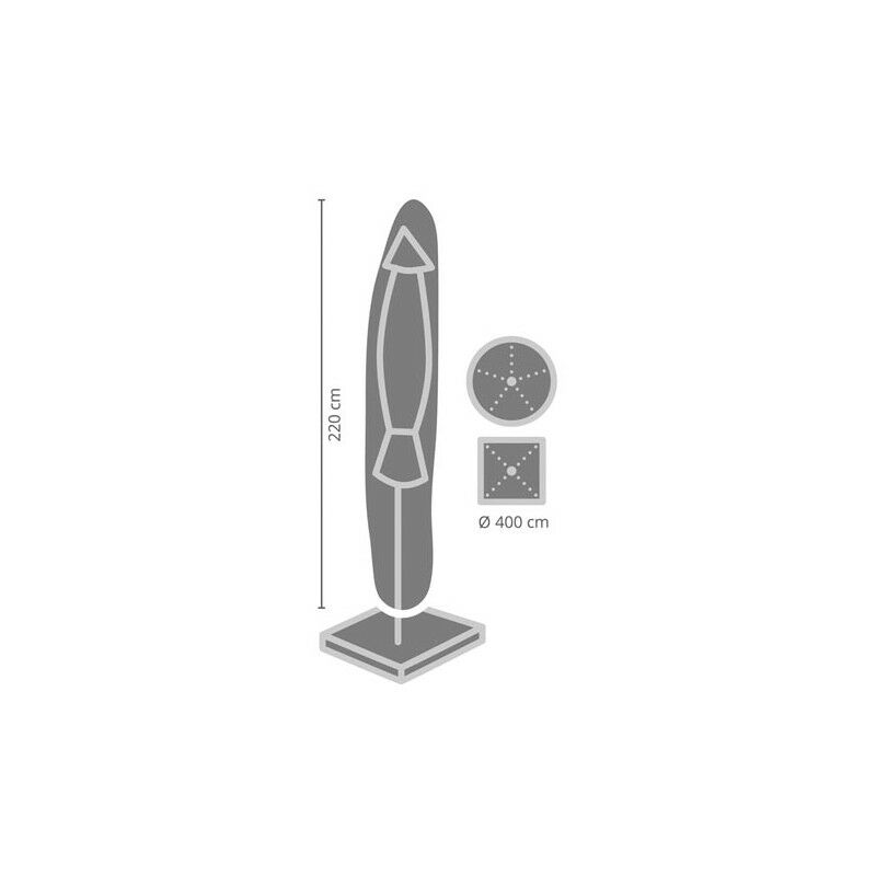 Housse D'Extérieur Pour Parasol Max. 4 M