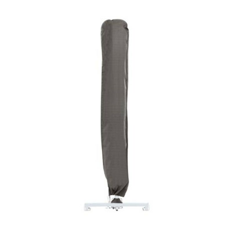 Housse d'extérieur pour parasol à bras libre ø max. 4.5 m, gris, 250 cm x 64 cm - Perel