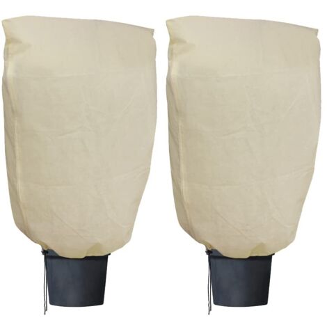Housse D'hivernage Housse de Protection pour Plantes à Utiliser en Hiver 2Pack - (100 x 80 CM)