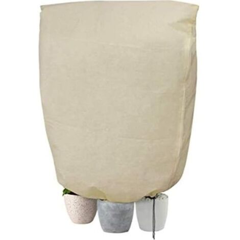 Housse d'hivernage, Housse de Protection pour Plantes d'extérieures à Utiliser en Hiver (180 x 120CM)