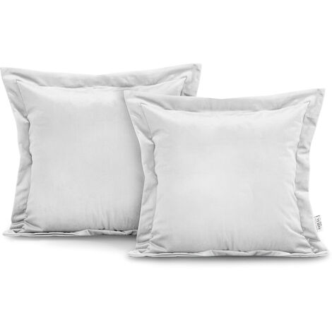 Lot De 2 Housse Coussin 50X70 Canape Velours Decoration Housse De Coussin  50X70 Cm Doux Coussin Decoratif Gros Coussin De Can[q2421] - Cdiscount  Maison