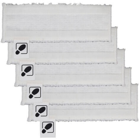 Housse en microfibre pour Karcher EasyFix SC2 SC3 SC4 SC5 Nettoyeur à vapeur - 5PCS